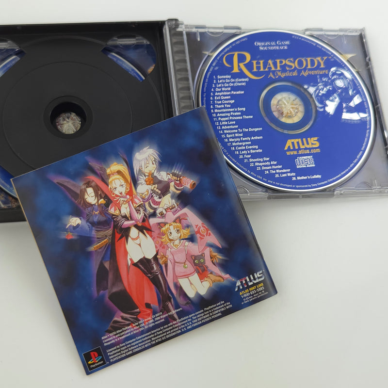 Sony Playstation 1 Spiel : Rhapsody A Musical Adventure - NTSC-U/C USA / PS1 OVP