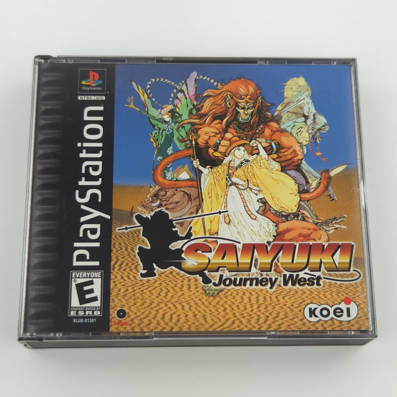 Sony Playstation 1 Spiel : Saiyuki Journey West - NTSC-U/C / OVP PS1 PSX KOEI