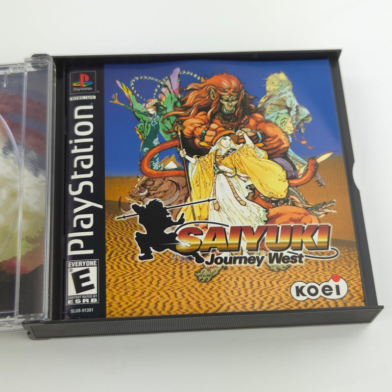 Sony Playstation 1 Spiel : Saiyuki Journey West - NTSC-U/C / OVP PS1 PSX KOEI