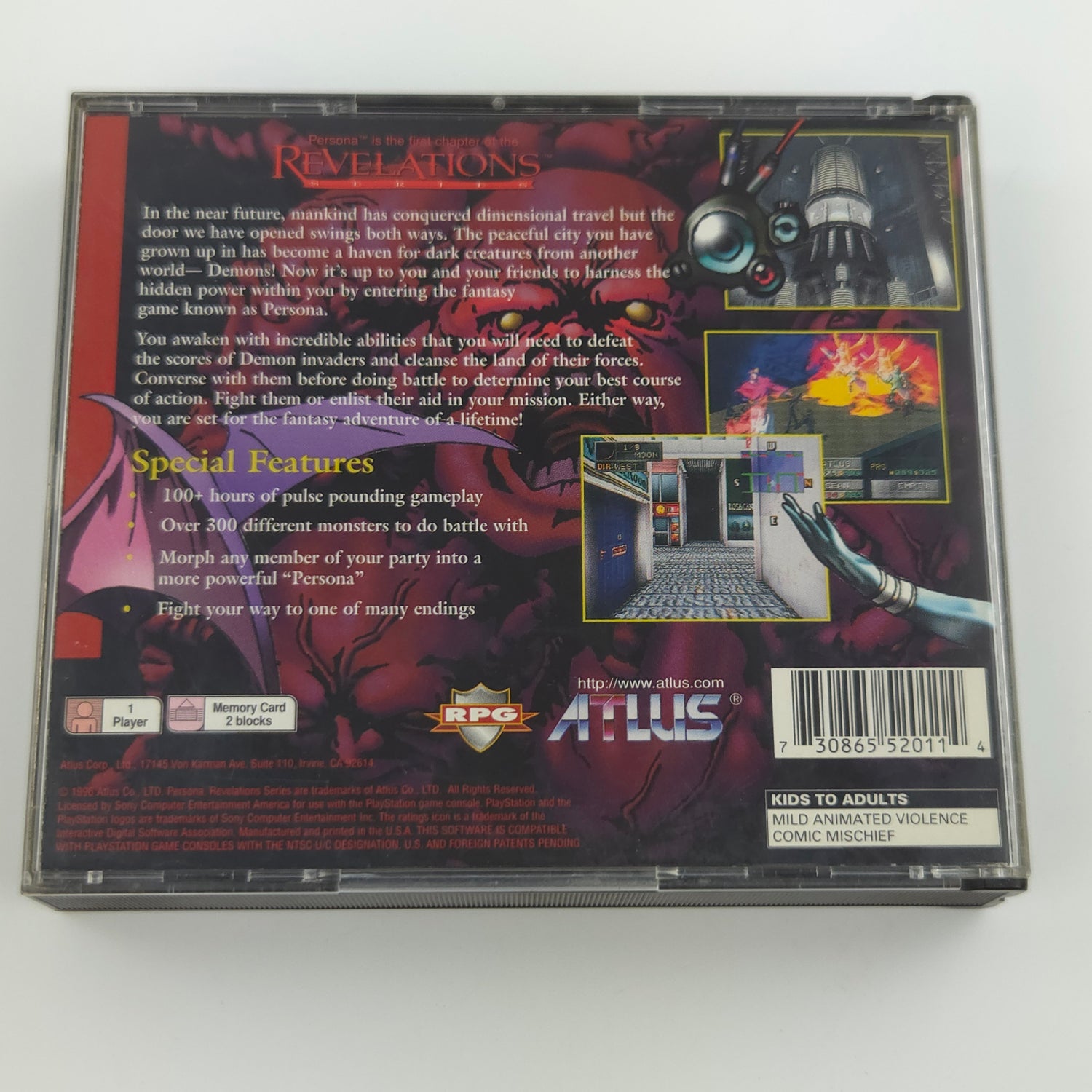 Sony Playstation 1 Spiel : Persona Revelations - NTSC-U/C / OVP PS1 PSX