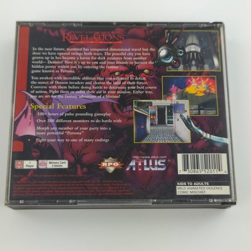 Sony Playstation 1 Spiel : Persona Revelations - NTSC-U/C / OVP PS1 PSX