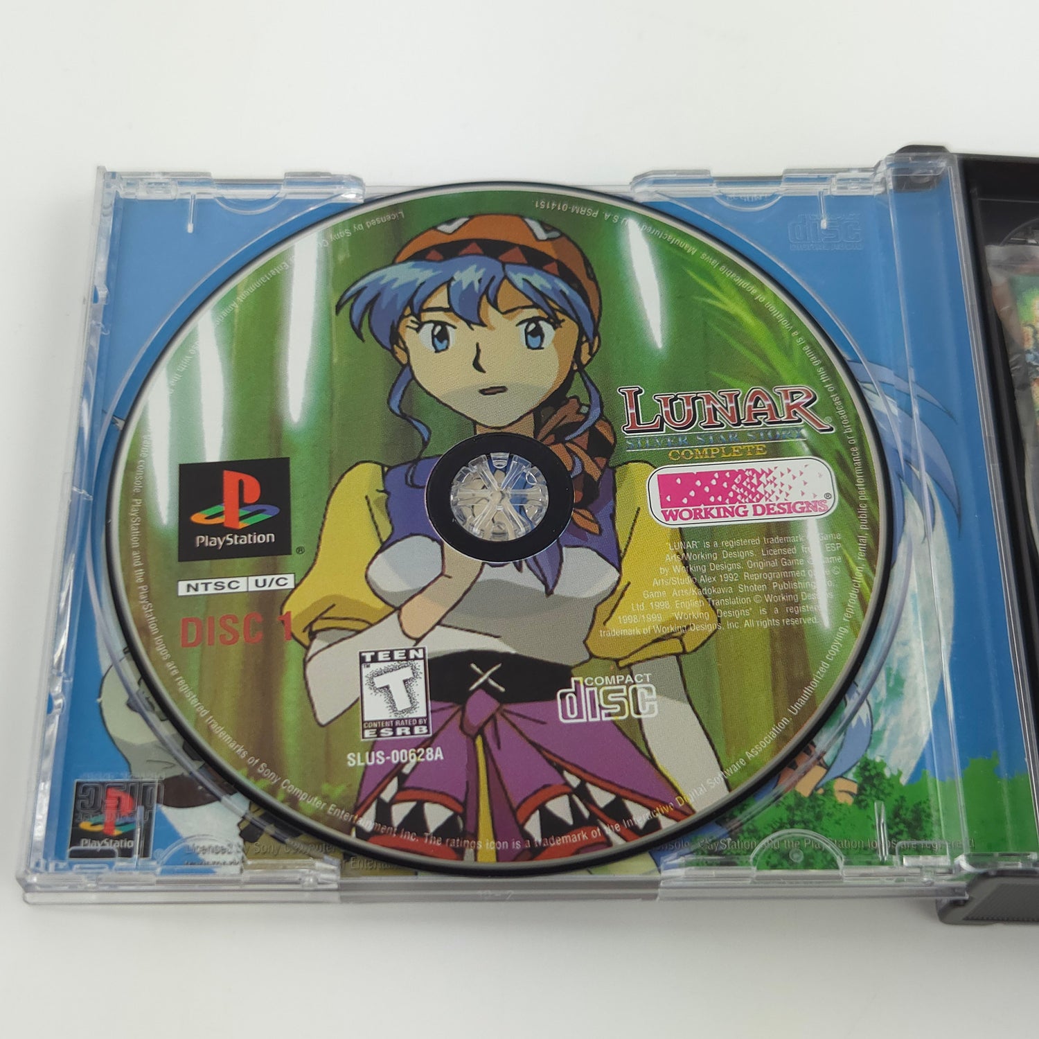 Sony Playstation 1 Spiel : Lunar Silver Star Story Complete - NTSC-U/C PS1 OVP