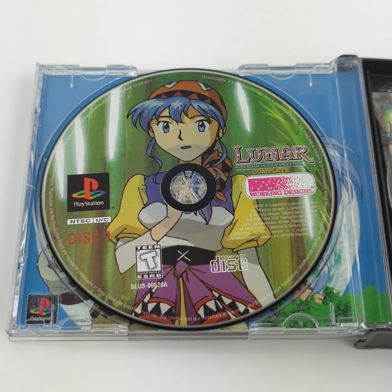 Sony Playstation 1 Spiel : Lunar Silver Star Story Complete - NTSC-U/C PS1 OVP