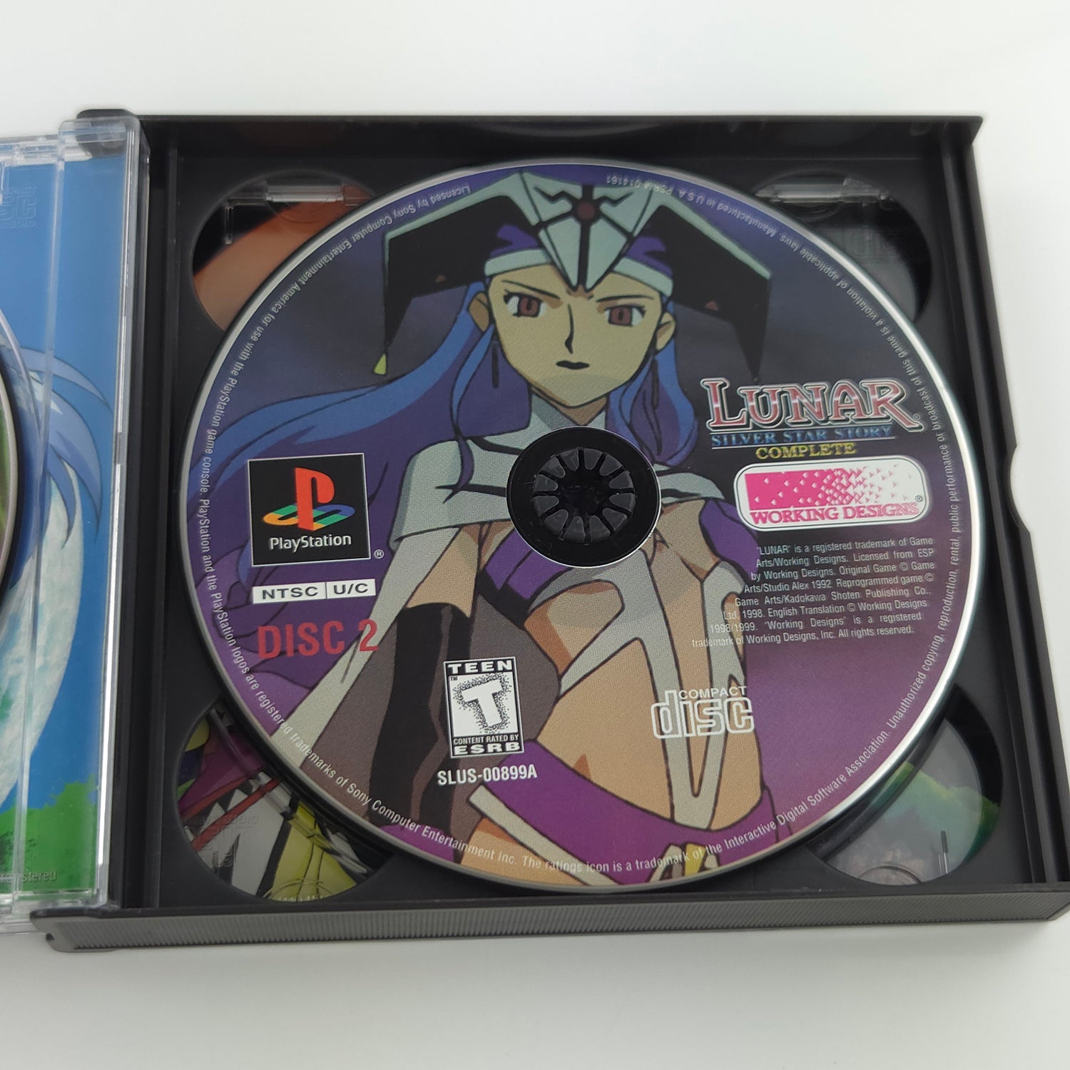 Sony Playstation 1 Spiel : Lunar Silver Star Story Complete - NTSC-U/C PS1 OVP