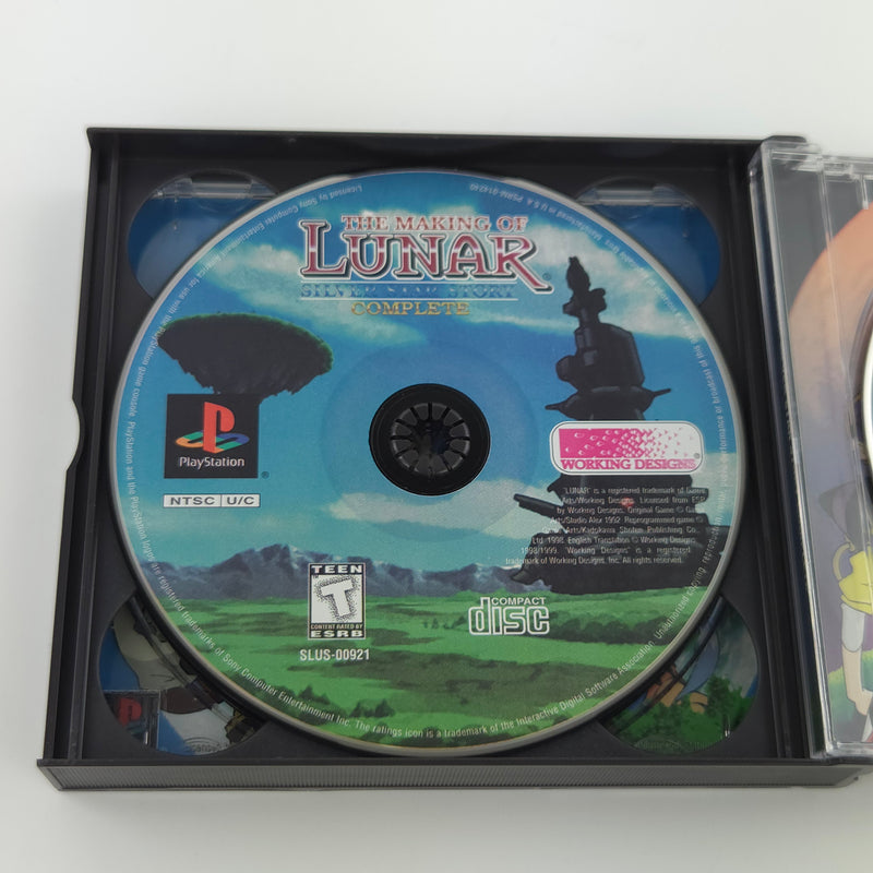 Sony Playstation 1 Spiel : Lunar Silver Star Story Complete - NTSC-U/C PS1 OVP