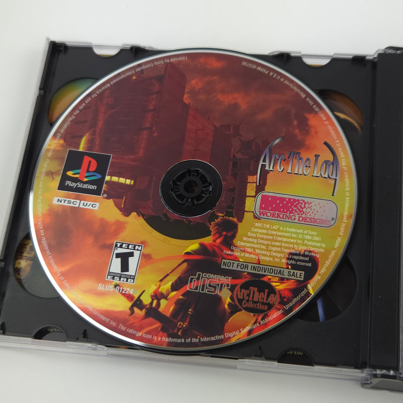 Sony Playstation 1 Spiel : Arc The Lad Collection - NTSC-U/C USA PS1 PSX OVP