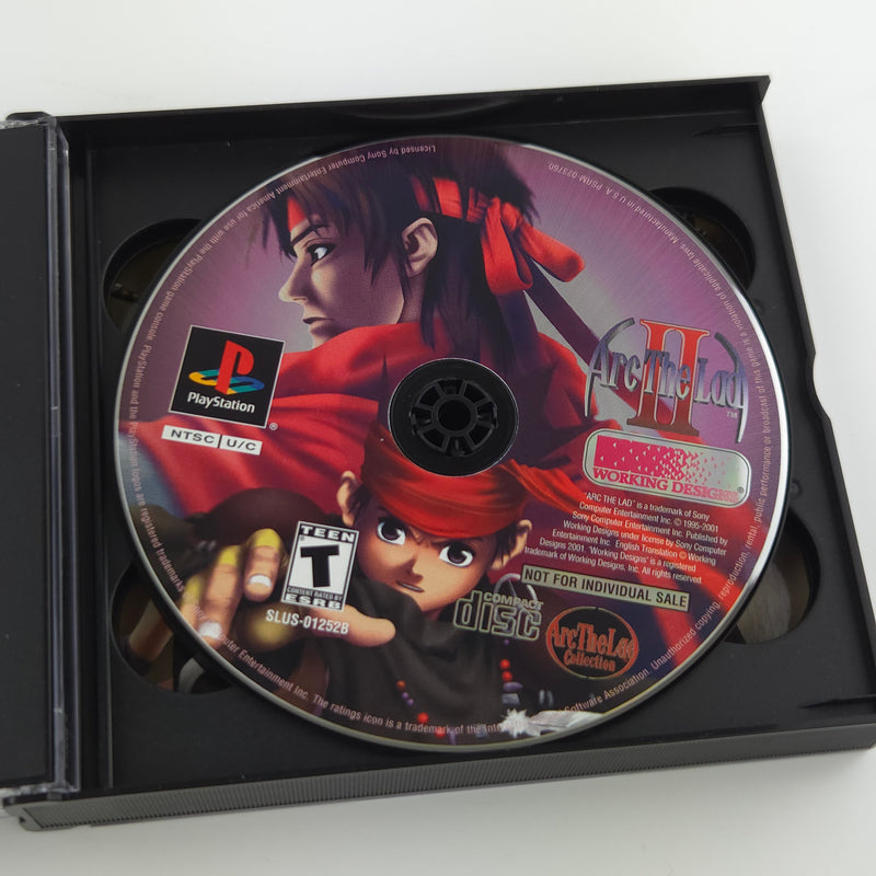 Sony Playstation 1 Spiel : Arc The Lad Collection - NTSC-U/C USA PS1 PSX OVP