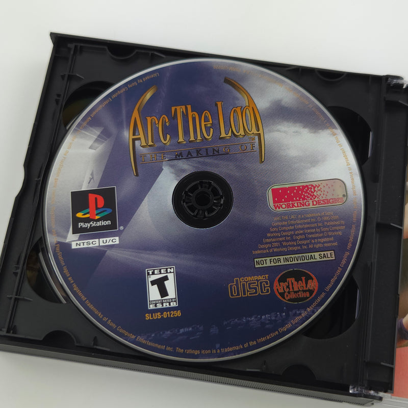 Sony Playstation 1 Spiel : Arc The Lad Collection - NTSC-U/C USA PS1 PSX OVP