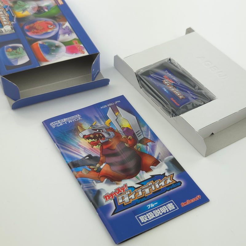 Nintendo Gameboy Advance Spiel : DINO DEVICE BLUE - JAPAN OVP GBA