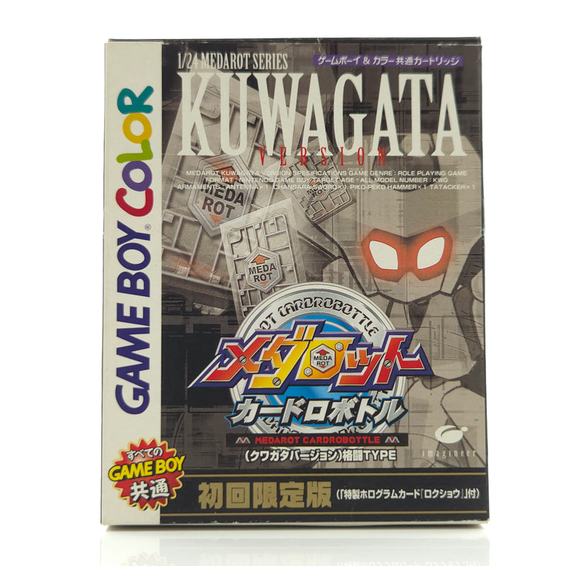Nintendo Gameboy Color Spiel : Medarot Cardrobottle Kuwagata - JAPAN OVP GBC
