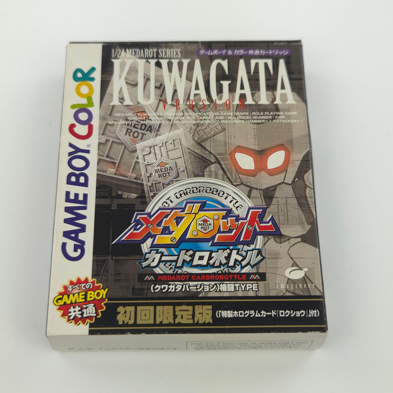 Nintendo Gameboy Color Spiel : Medarot Cardrobottle Kuwagata - JAPAN OVP GBC