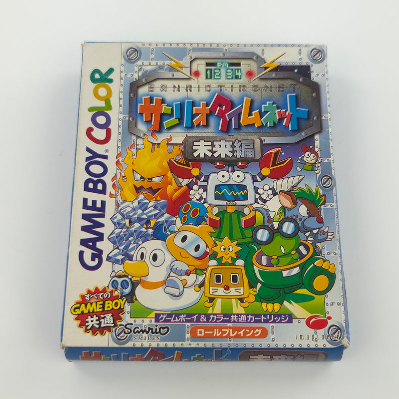 Nintendo Gameboy Color Spiel : Sanrio Timenet: Mirai Hen Future - JAPAN OVP GBC