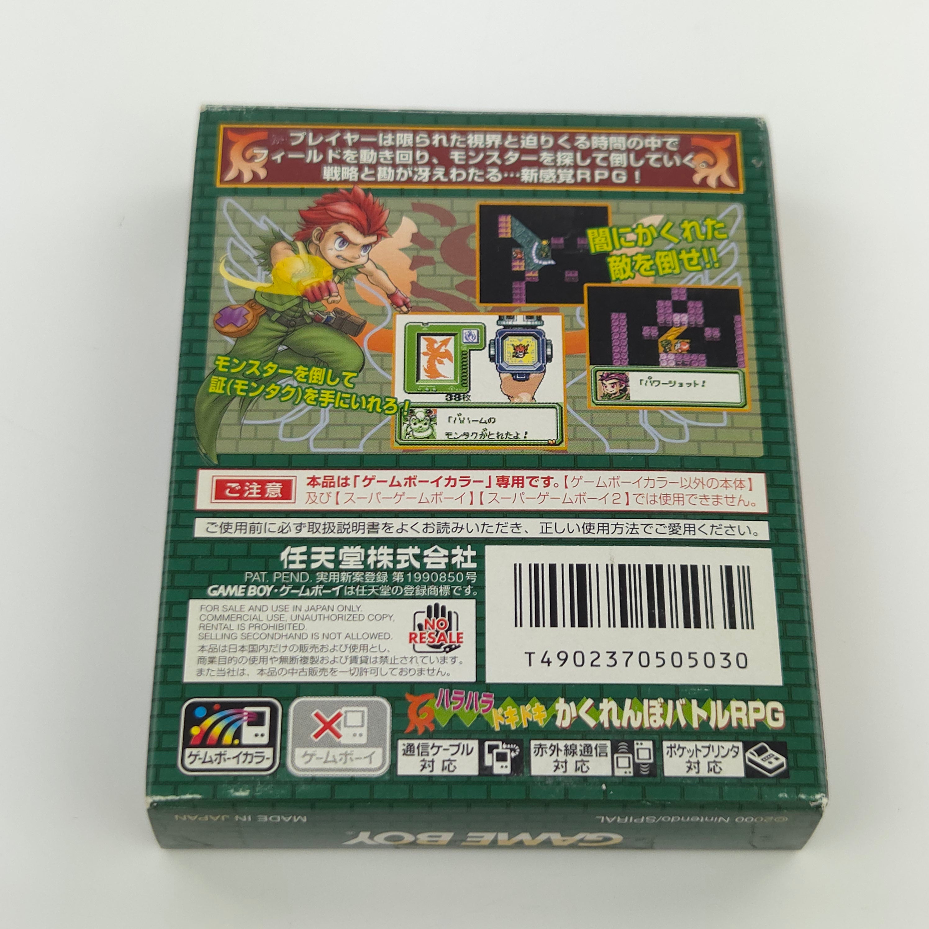 Nintendo Gameboy Color Spiel : Kakurenbo Battle Monster Tactics - JAPAN OVP GBC