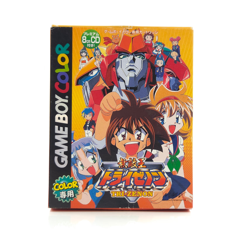 Nintendo Gameboy Color Spiel : Muteki-Ou Tri-Zenon - JAPAN OVP GBC