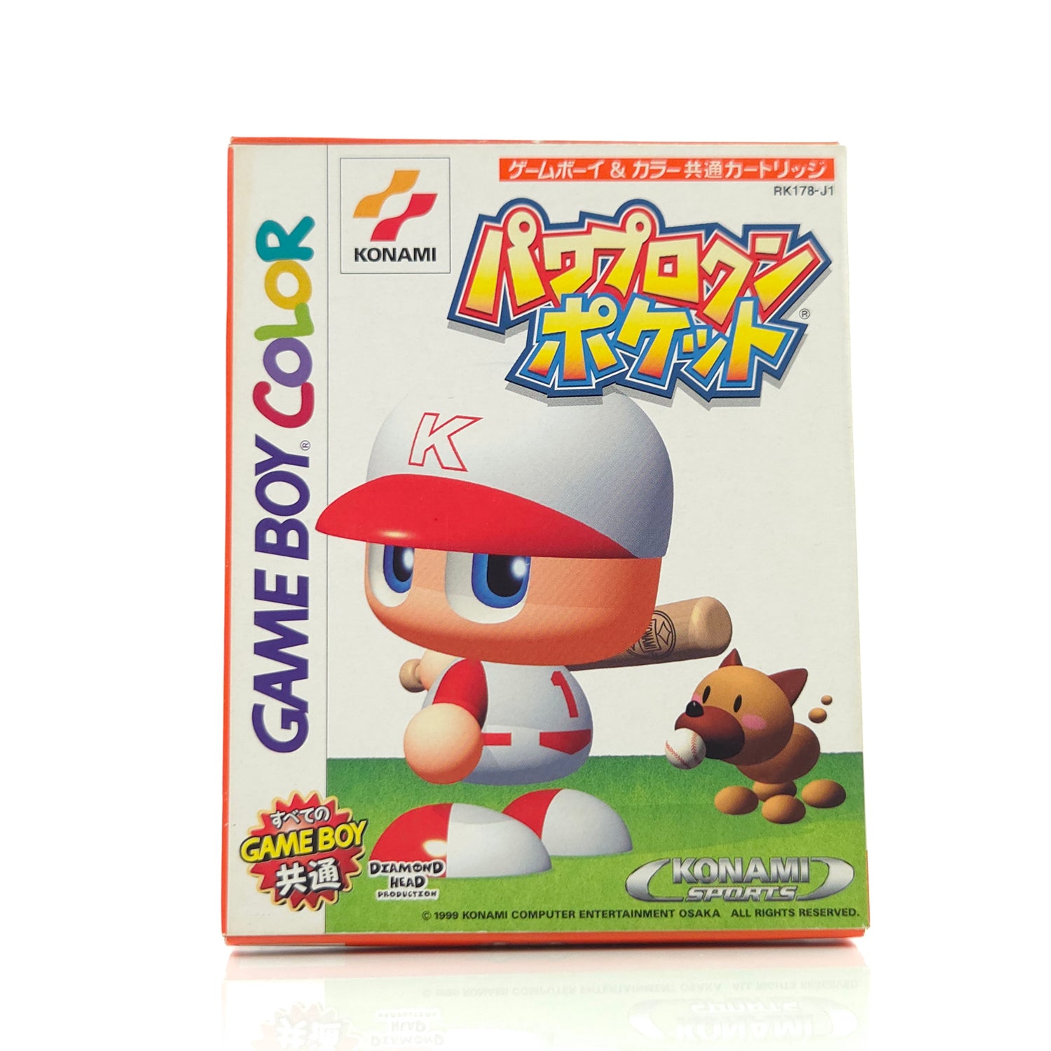 Nintendo Gameboy Color Spiel : Power Pro Kun Pocket - JAPAN OVP GBC Baseball