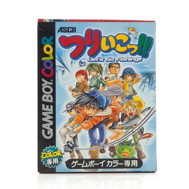 Nintendo Gameboy Color Spiel : Tsuri Ikotsu!! Lets go Fishing !! - JAP OVP GBC
