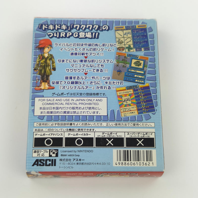 Nintendo Gameboy Color Spiel : Tsuri Ikotsu!! Lets go Fishing !! - JAP OVP GBC