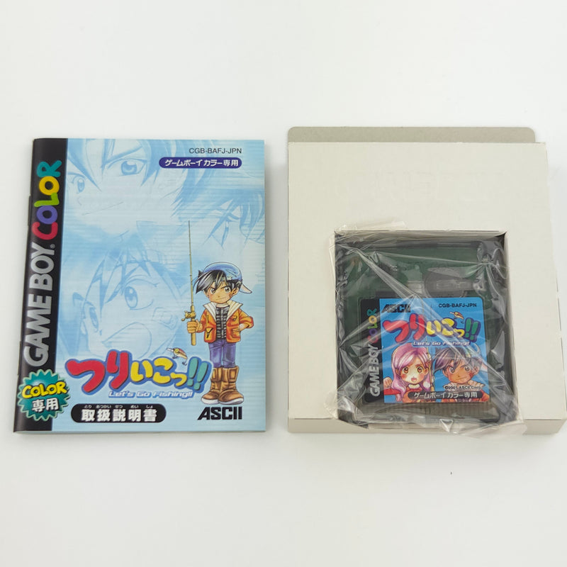 Nintendo Gameboy Color Spiel : Tsuri Ikotsu!! Lets go Fishing !! - JAP OVP GBC
