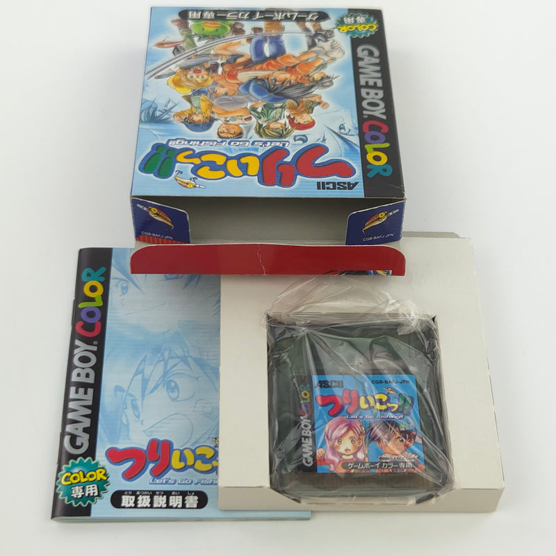 Nintendo Gameboy Color Spiel : Tsuri Ikotsu!! Lets go Fishing !! - JAP OVP GBC