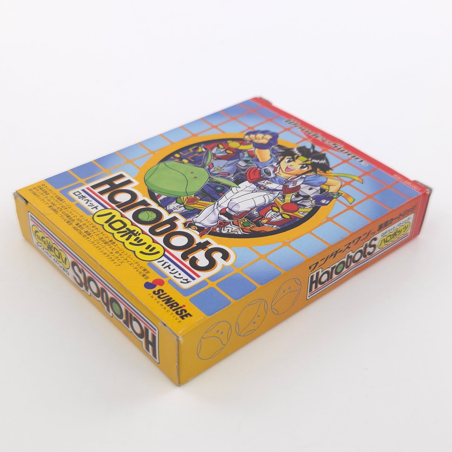 Bandai Wonderswan Spiel : Harobots - JAPAN Game Cartridge Anleitung OVP