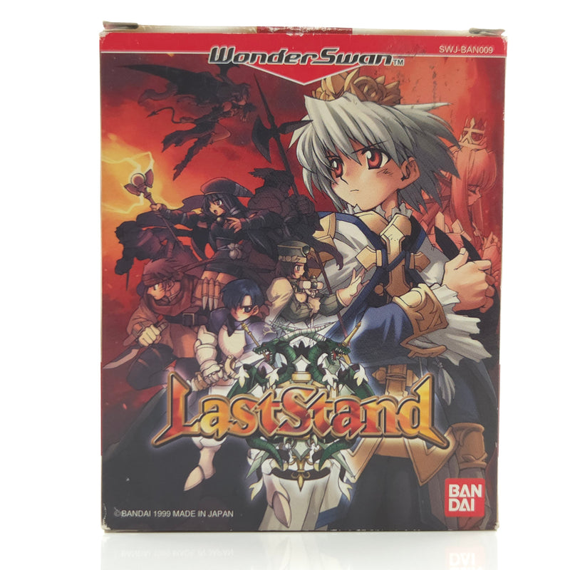 Bandai Wonderswan Spiel : Last Stand - JAPAN Game Cartridge Anleitung OVP