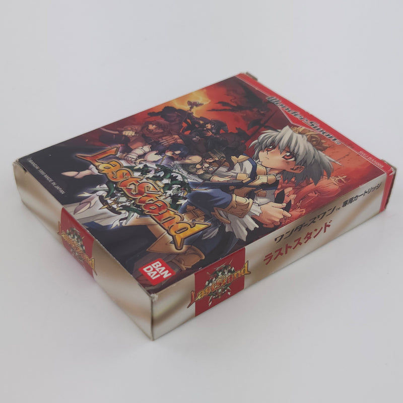 Bandai Wonderswan Spiel : Last Stand - JAPAN Game Cartridge Anleitung OVP