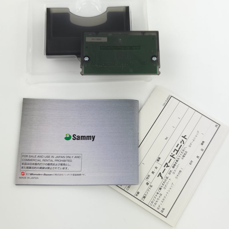 Bandai Wonderswan Spiel : Armored Unit - JAPAN Game Cartridge Anleitung OVP