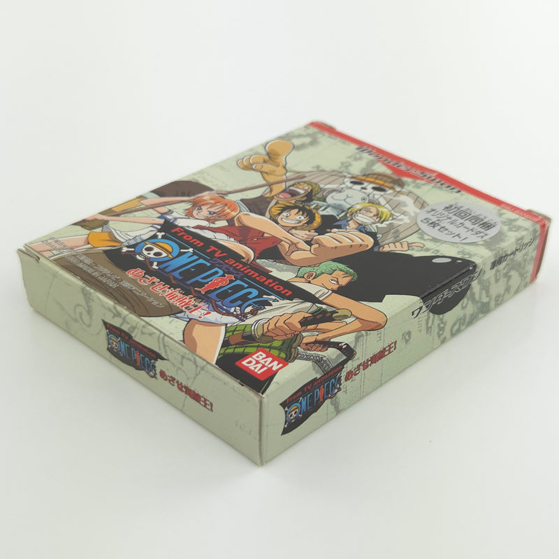 Bandai Wonderswan Spiel : One Piece Become the Pirate King - JAPAN Game OVP