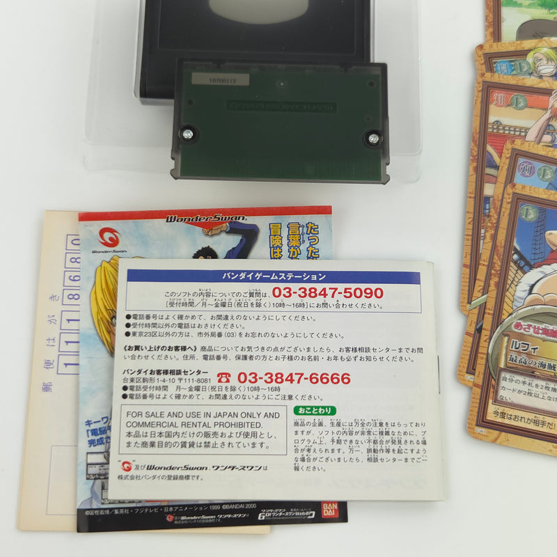 Bandai Wonderswan Spiel : One Piece Become the Pirate King - JAPAN Game OVP