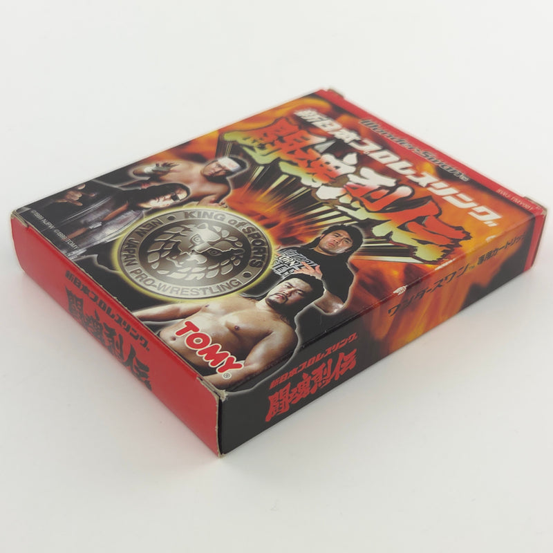 Bandai Wonderswan Spiel : Shin Nihon Pro Wrestling - JAPAN Game OVP