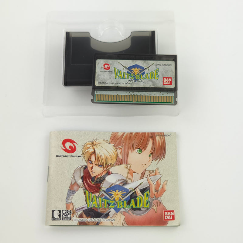 Bandai Wonderswan Spiel : Vaitz Blade - JAPAN Game OVP