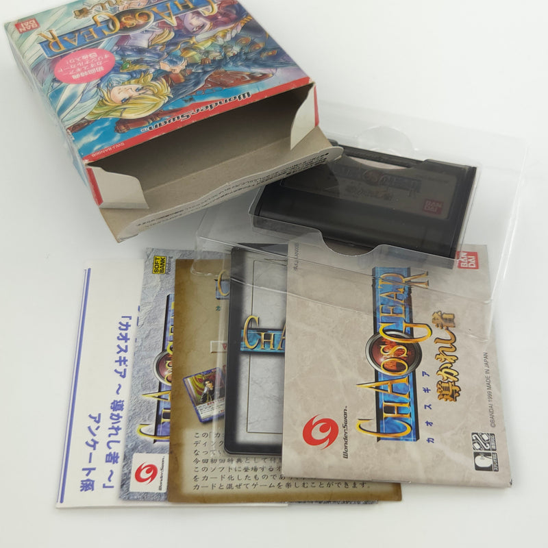 Bandai Wonderswan Spiel : Chaos Gear: Michibi Kareshi Mono - JAPAN Game OVP
