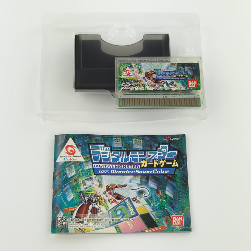 Bandai Wonderswan Spiel : Digital Monster Card Game - JAPAN Game OVP