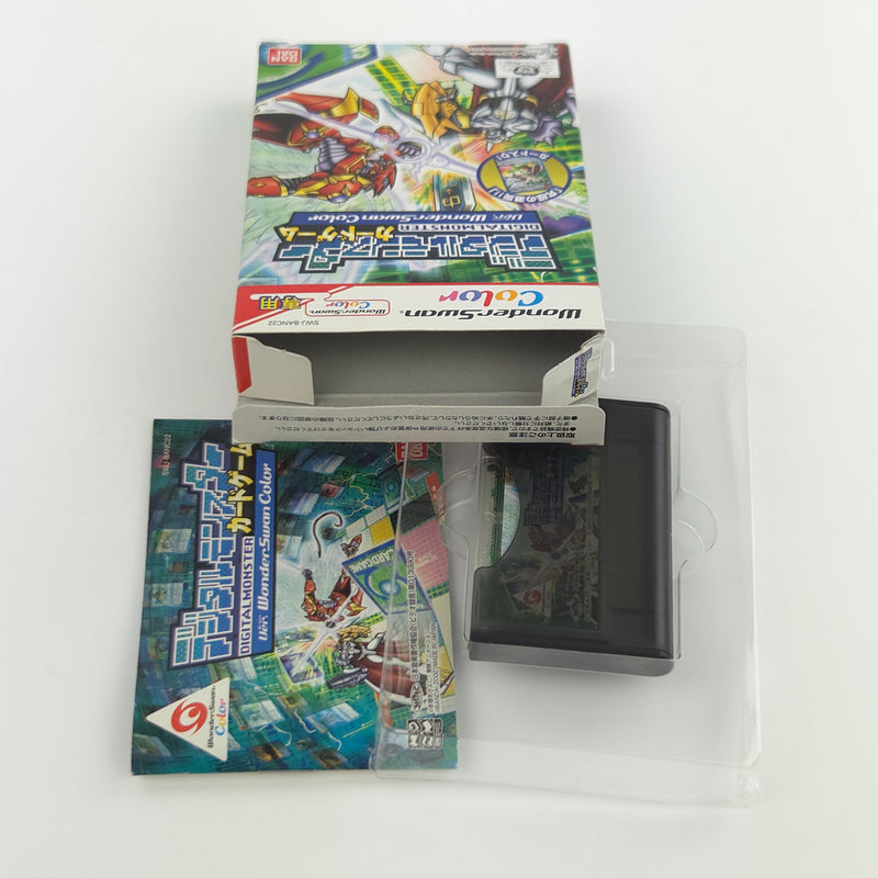 Bandai Wonderswan Spiel : Digital Monster Card Game - JAPAN Game OVP