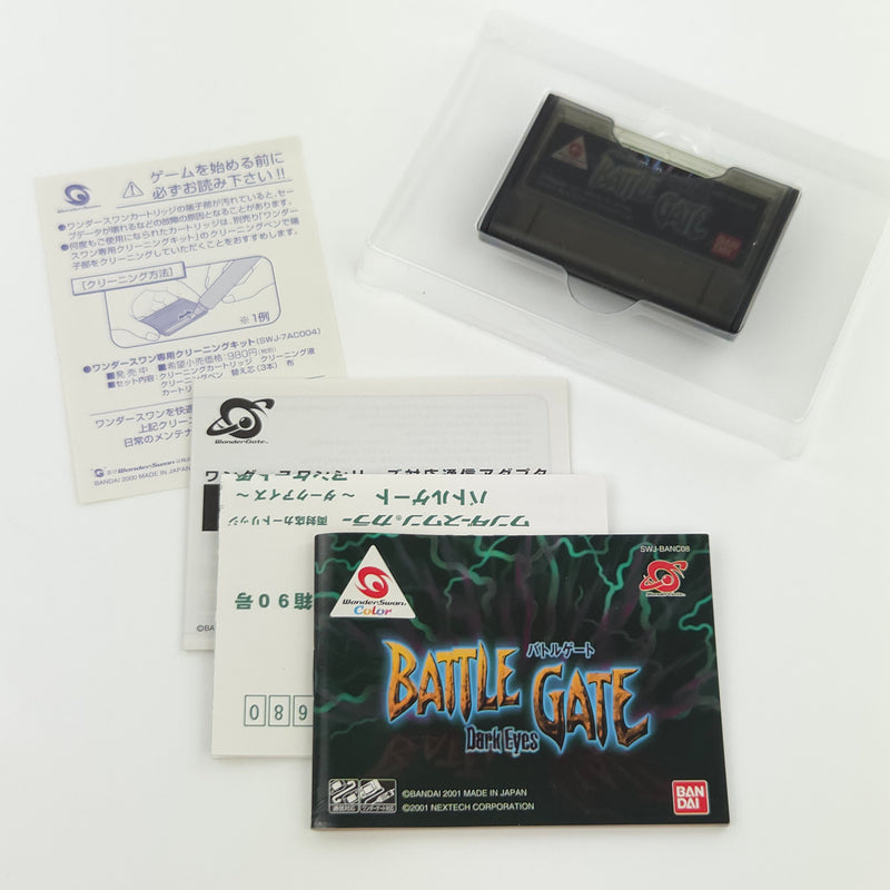 Bandai Wonderswan Color Spiel : Battle Gate Dark Eyes - JAPAN Game OVP