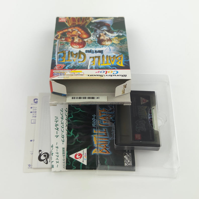 Bandai Wonderswan Color Spiel : Battle Gate Dark Eyes - JAPAN Game OVP