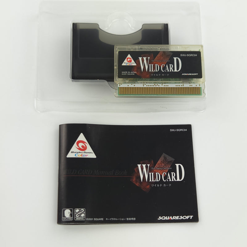 Bandai Wonderswan Color Spiel : Wild Card Role Playing Game - JAPAN Game OVP