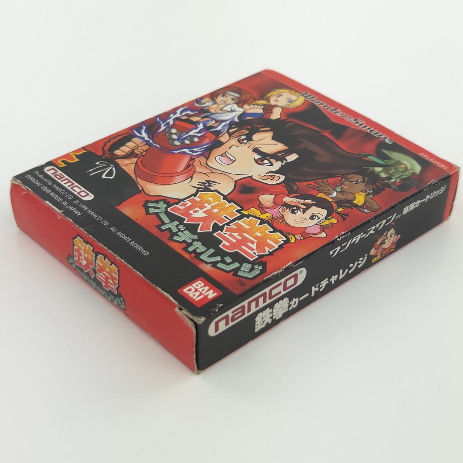 Bandai Wonderswan Spiel : Tekken Card Challenge - JAPAN Game OVP