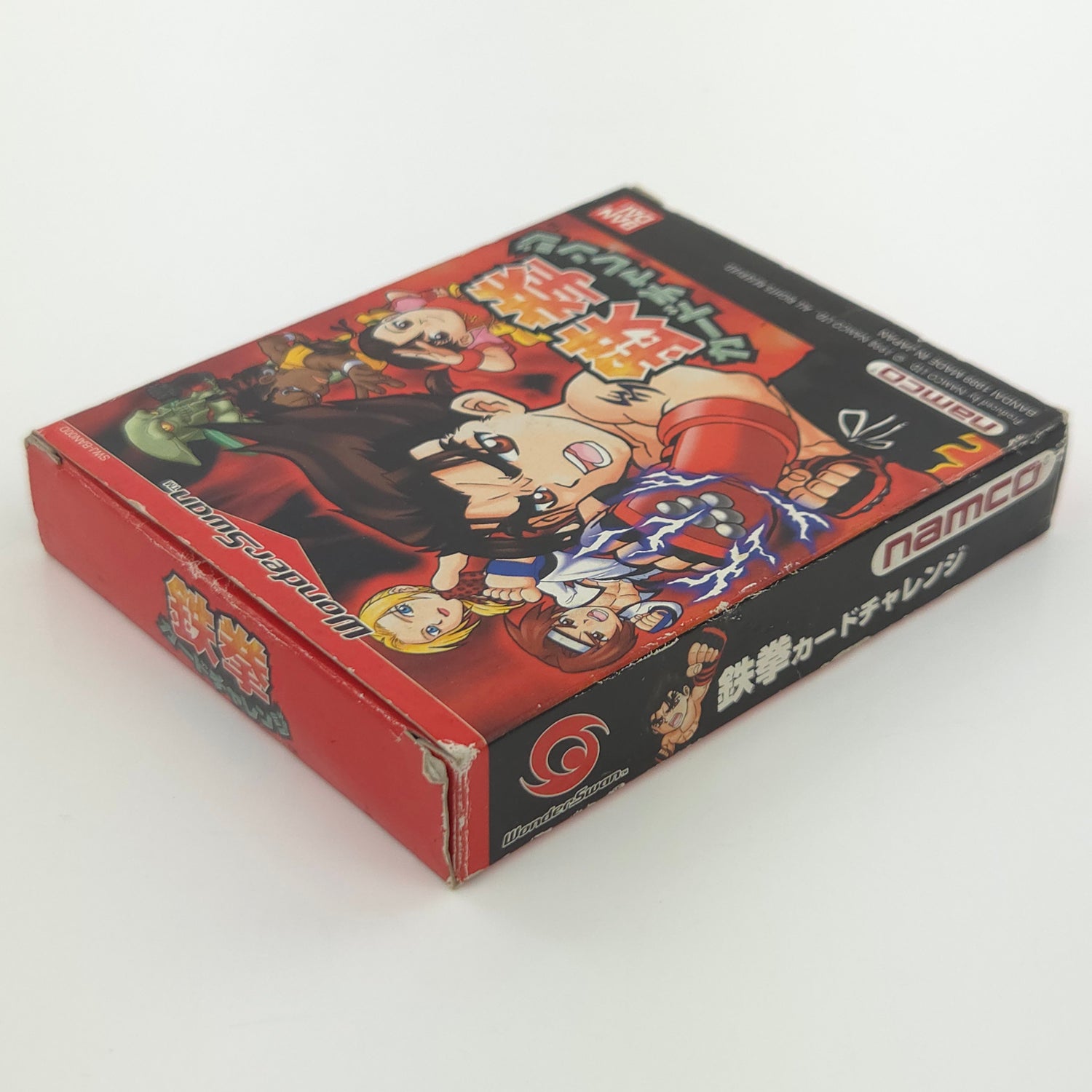 Bandai Wonderswan Spiel : Tekken Card Challenge - JAPAN Game OVP