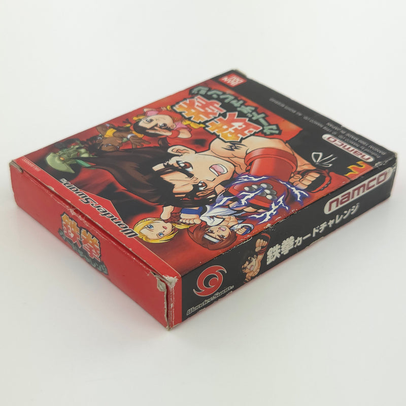 Bandai Wonderswan Spiel : Tekken Card Challenge - JAPAN Game OVP