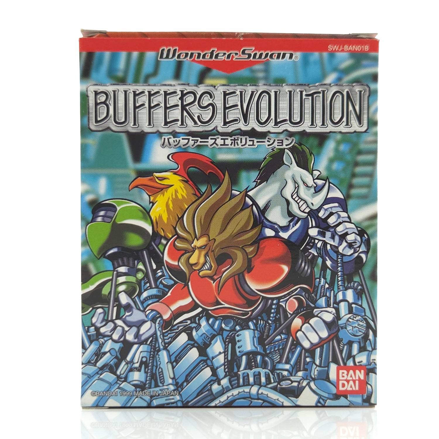 Bandai Wonderswan Spiel : Buffers Evolution - JAPAN Game OVP