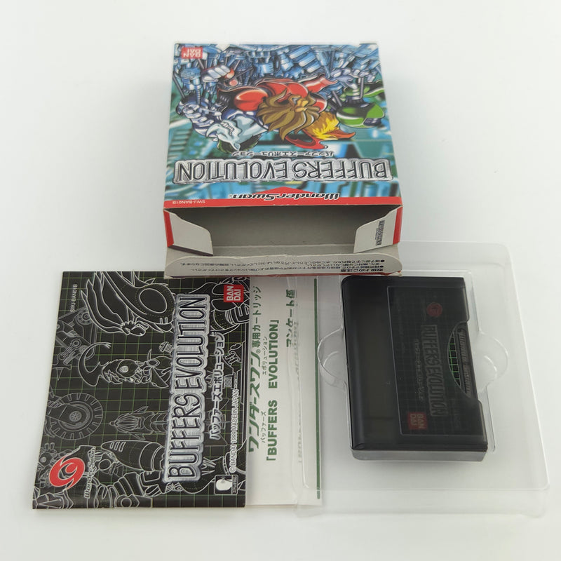 Bandai Wonderswan Spiel : Buffers Evolution - JAPAN Game OVP