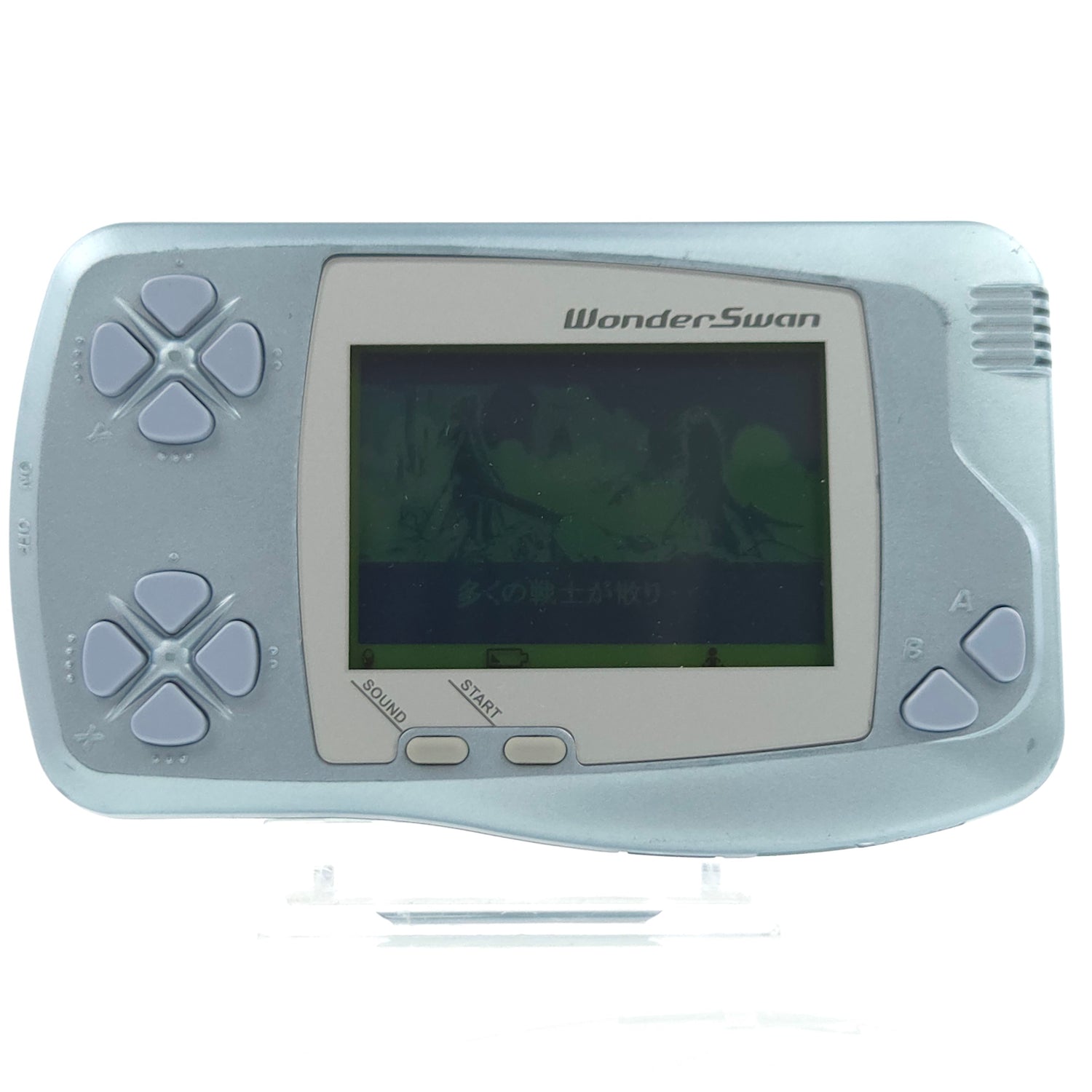 Bandai Wonderswan Konsole Hellblau + Spiel Senkaiden II: Senkai Houshin