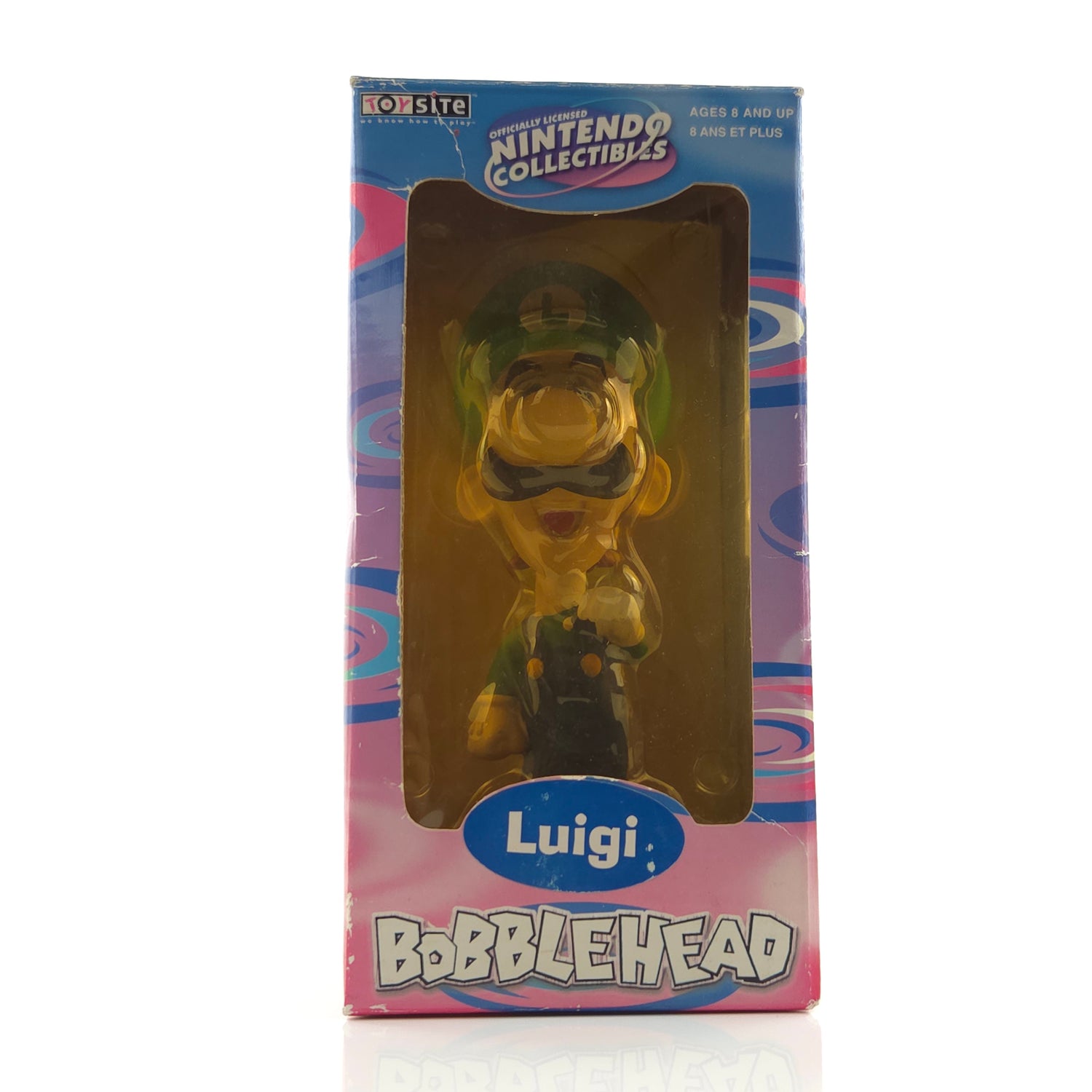 Officially Licensed Nintendo Collectibles : Luigi Bobblehead Figur Statue OVP