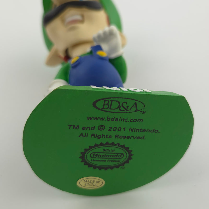 Officially Licensed Nintendo Collectibles : Luigi Bobblehead Figur Statue OVP