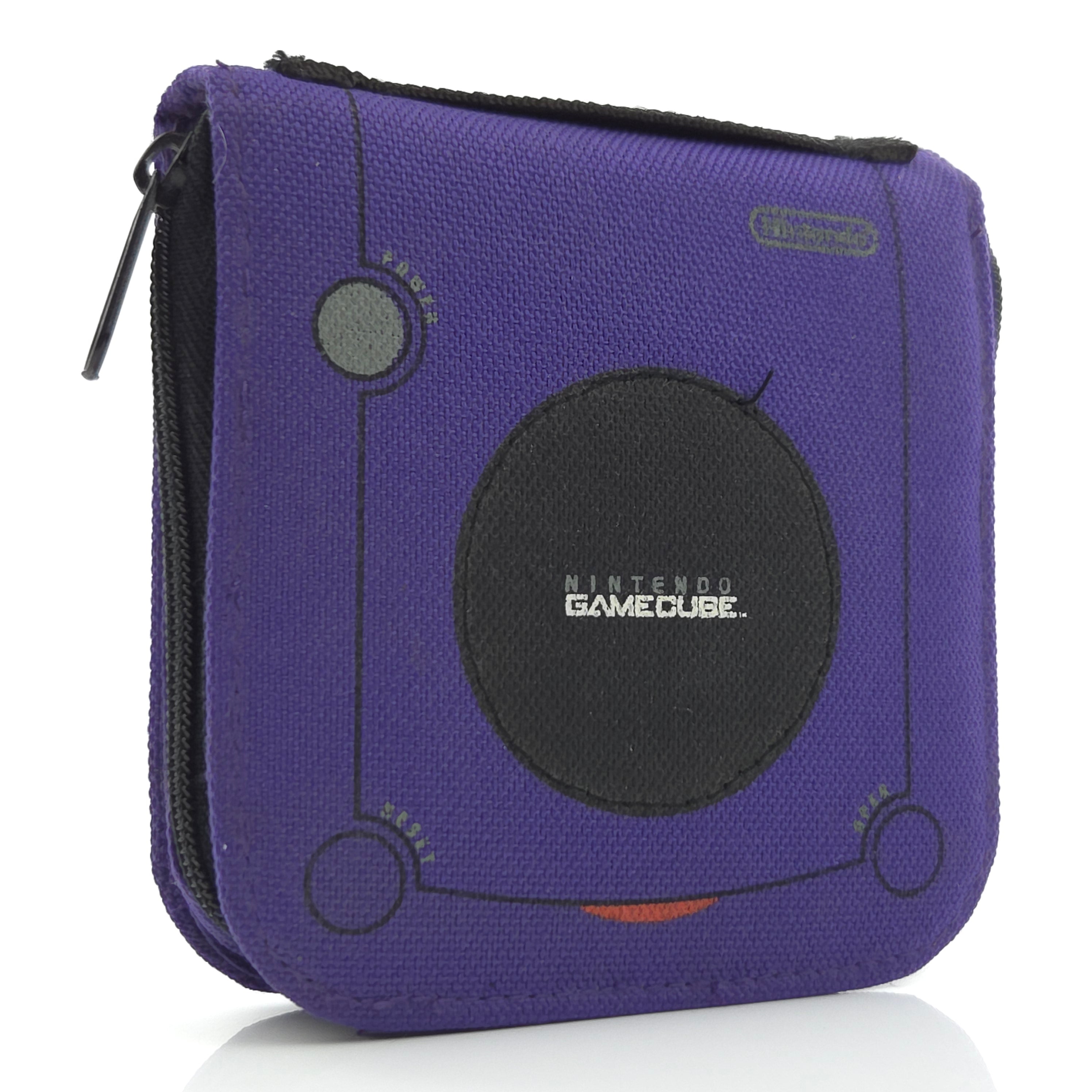Nintendo GameCube Zubehör : Bag Tasche Travel Case Discs / lila Purple