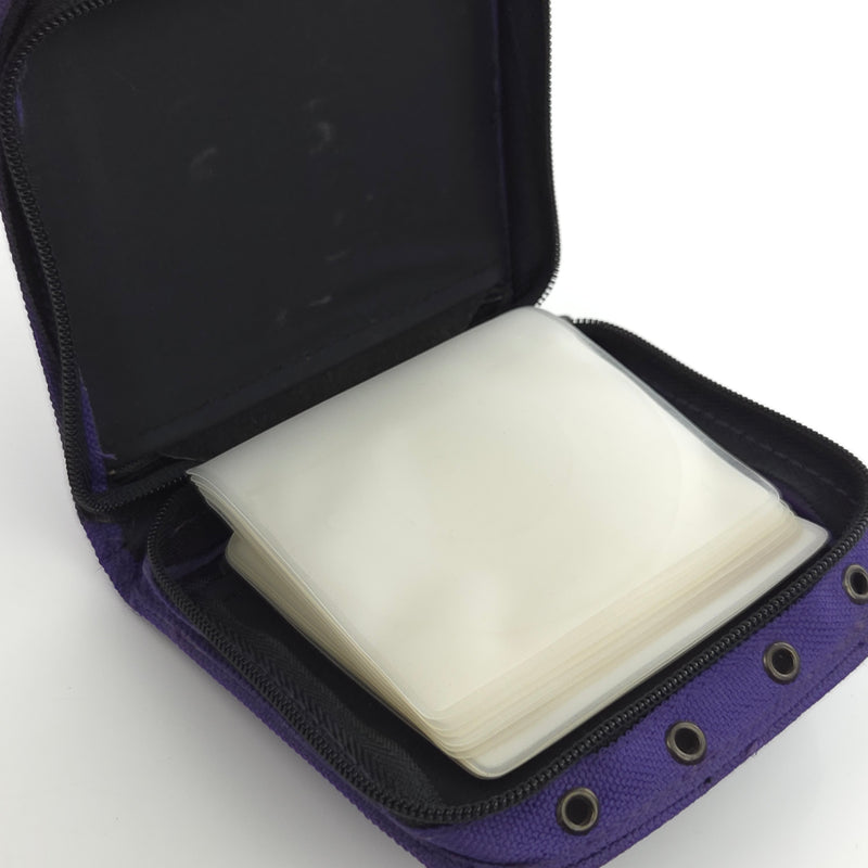 Nintendo GameCube Zubehör : Bag Tasche Travel Case Discs / lila Purple