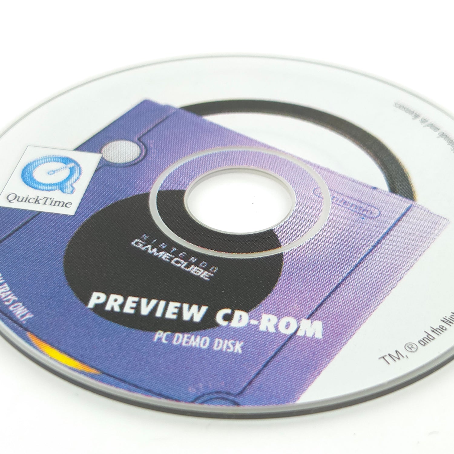 Nintendo GameCube Zubehör : Preview CD-Rom PC Demo Disk - E3 2001