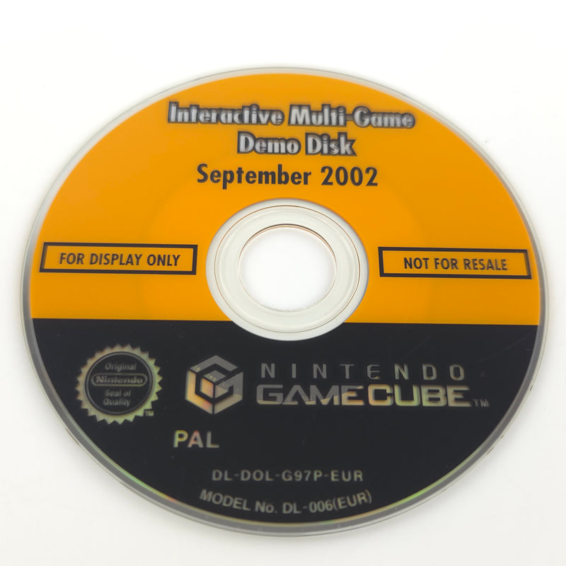 Nintendo GameCube Zubehör : Interactive Multi-Game Demo Disk September 2002