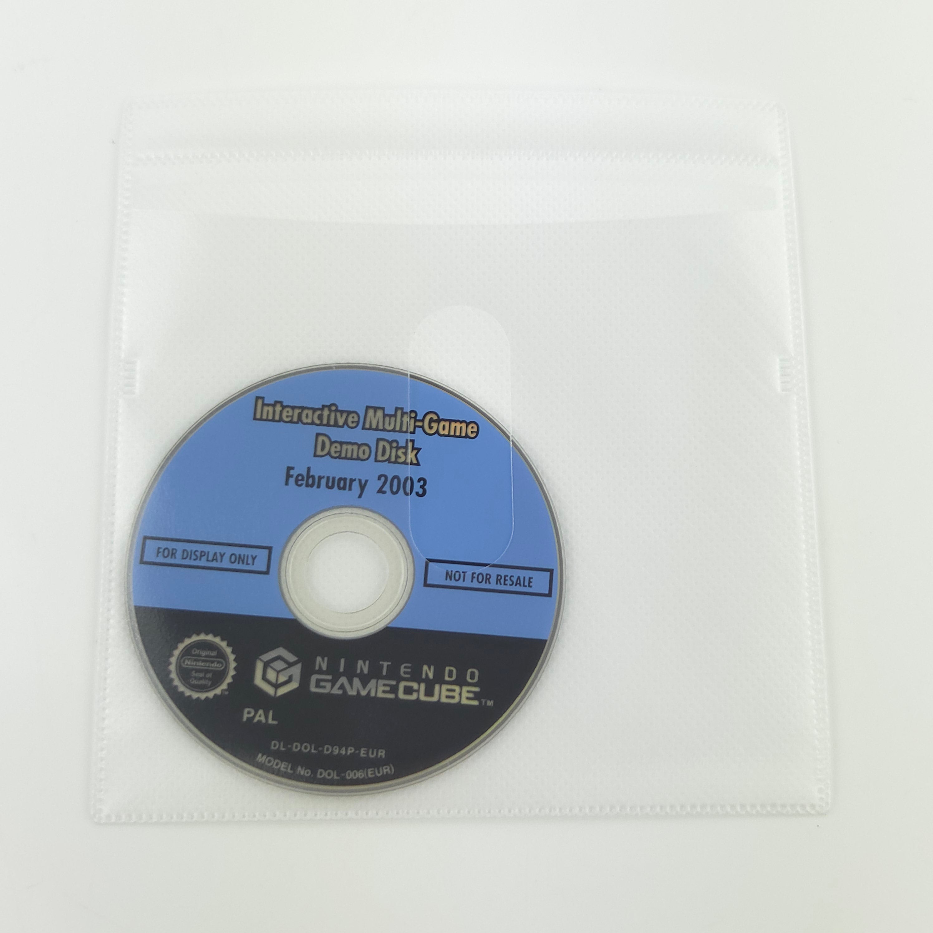 Nintendo GameCube Zubehör : Interactive Multi-Game Demo Disk February 2003